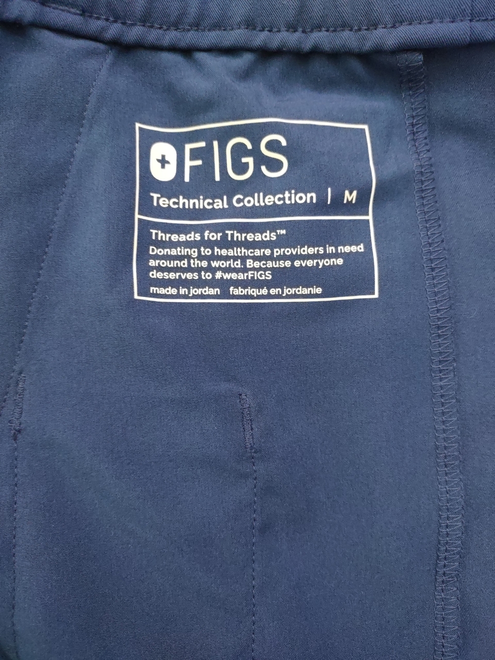 Figs Sapphire Scrub Set - Picture 5 of 6